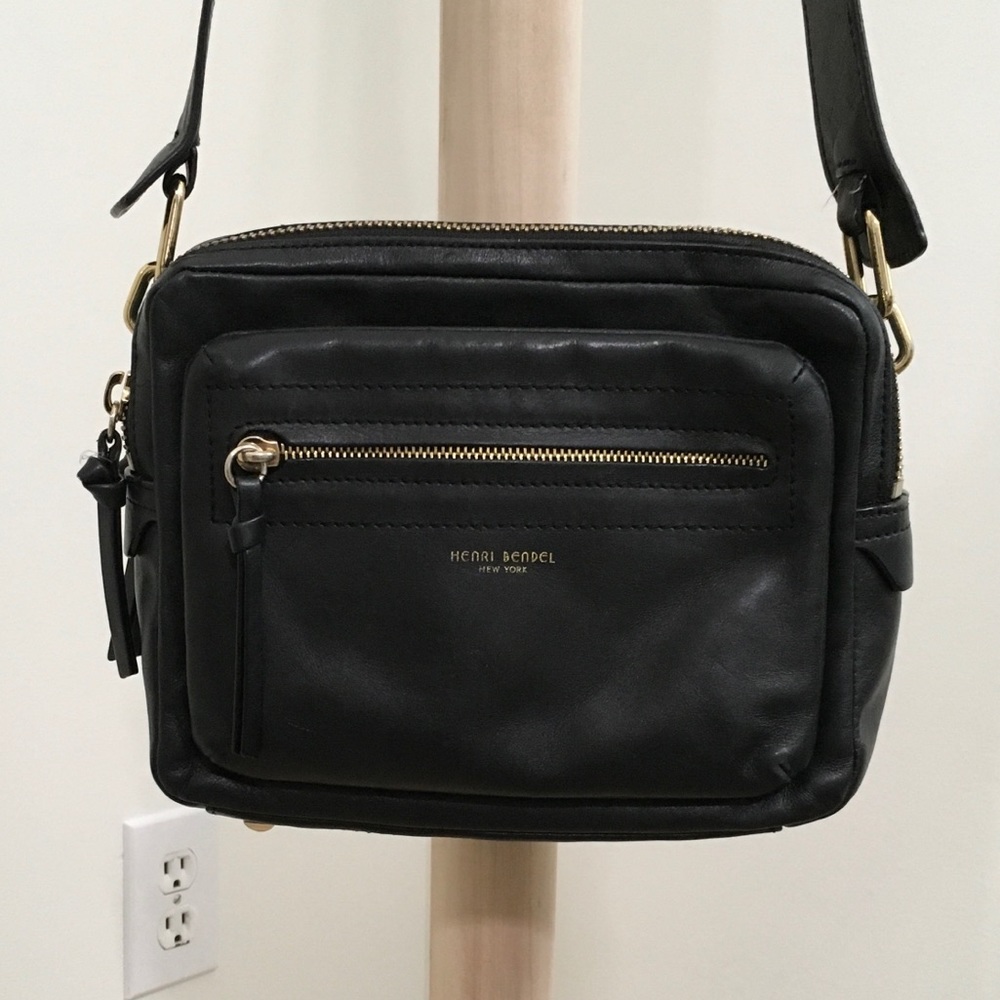 Henri Bendel Black Crossbody Purse
